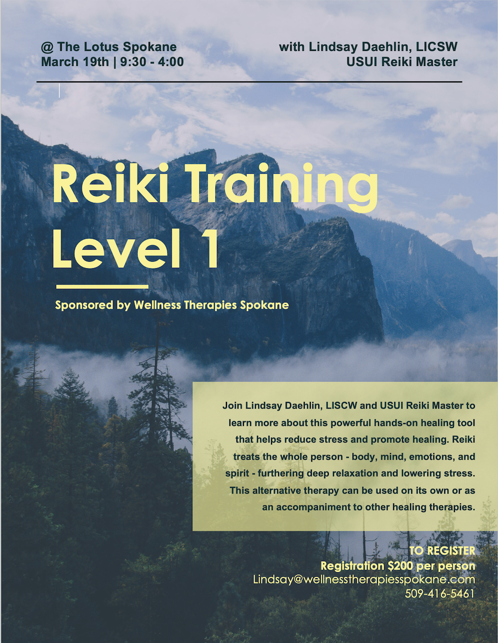 Reiki Training